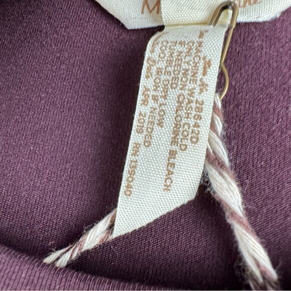 Matilda Jane Women Dress Size Small Eggplant Stretch Knit Pockets Teacher Office - Picture 6 of 12